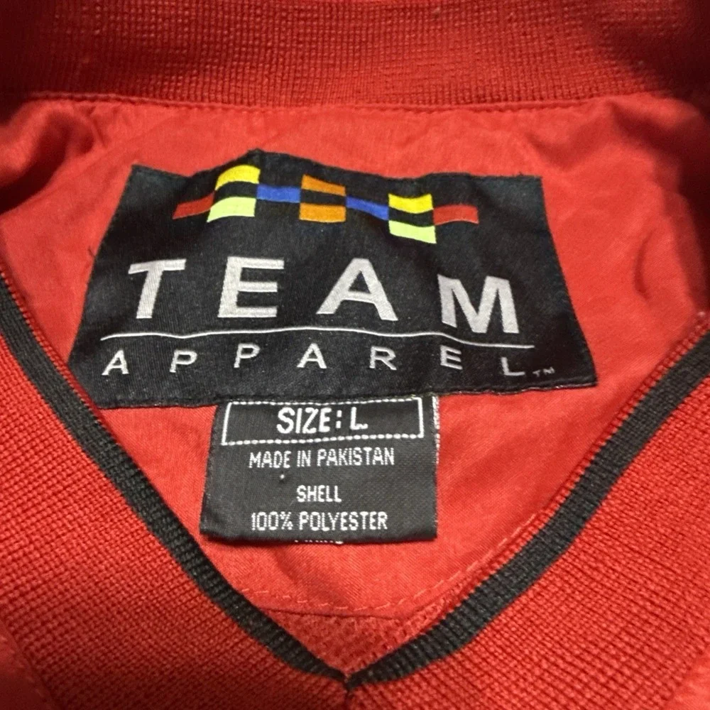 Team Apparel‎ Georgia Bulldogs V Neck Vented Red Pullover Size L